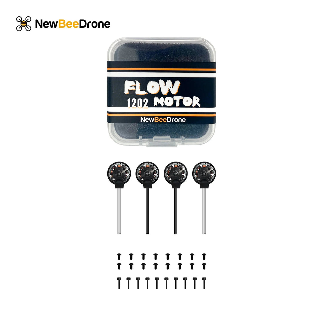 Micro-moteur FPV de course et de freestyle NewBeeDrone FLOW 1202 (lot de 4) 8420KV/11420KV
