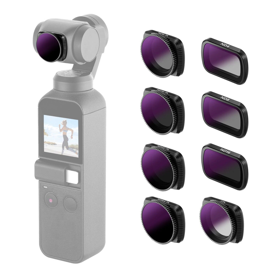Kit de filtres d'objectif magnétiques NEEWER pour caméra de poche DJI Osmo