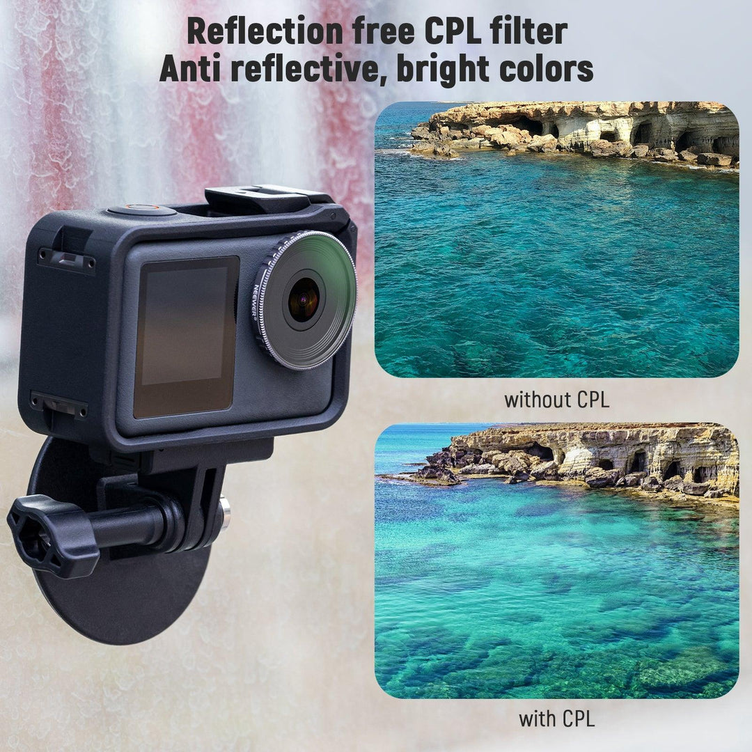 Ensemble de filtres NEEWER ND/CPL pour DJI Osmo Action 3