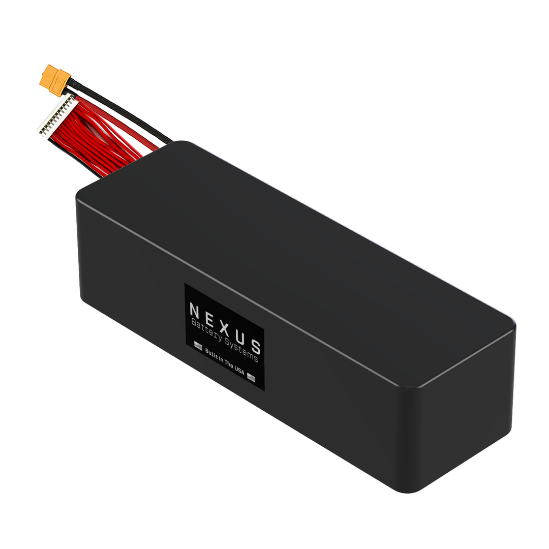 12s4p 43.2v Molicel P28A 11200mAh Li-Ion Battery Pack
