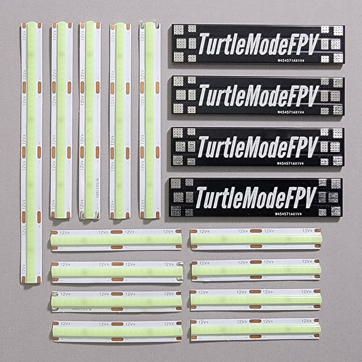 Pack combiné LED COB / fil de course - Pour cadre HeavyMetal - (Choisissez la couleur)