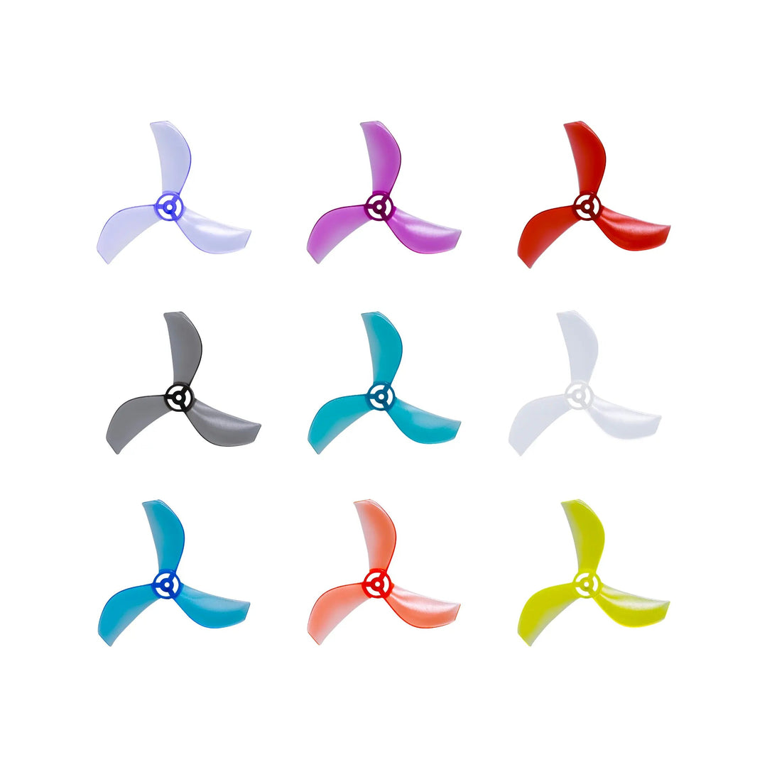 NewBeeDrone Azi (Tri Blade) Micro Propellers 31mm - 0.8mm Shaft (4CCW+4CW)