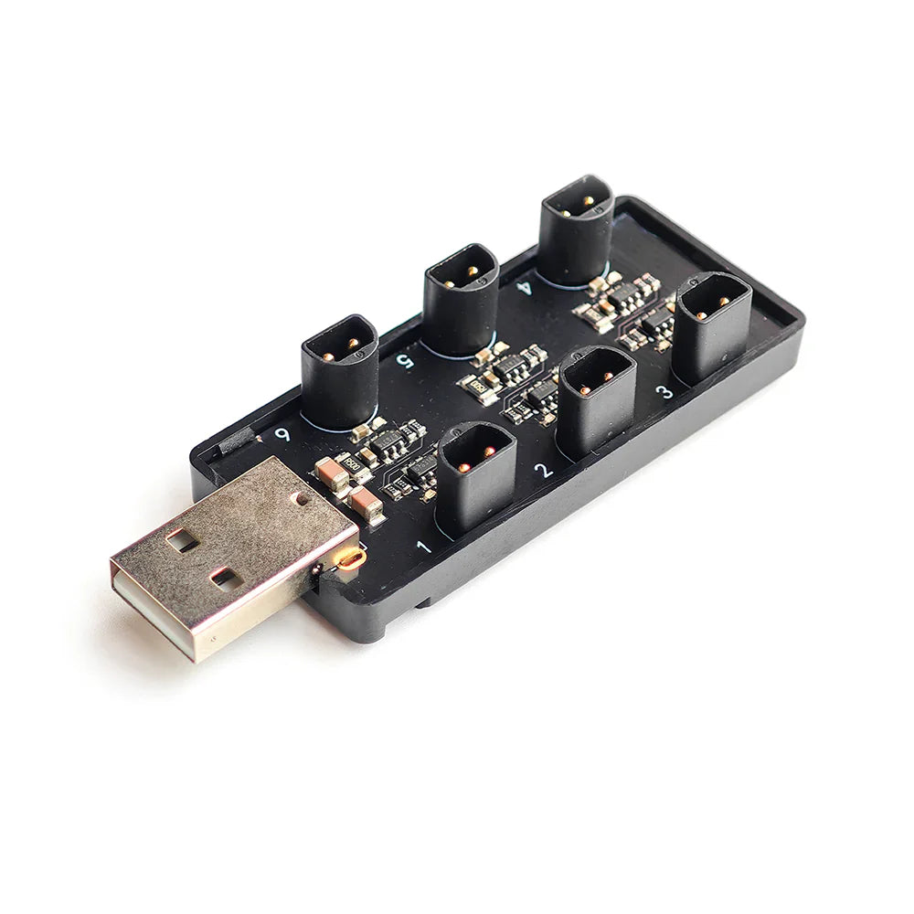 EM2.0 6 Port USB 1S HV Charger