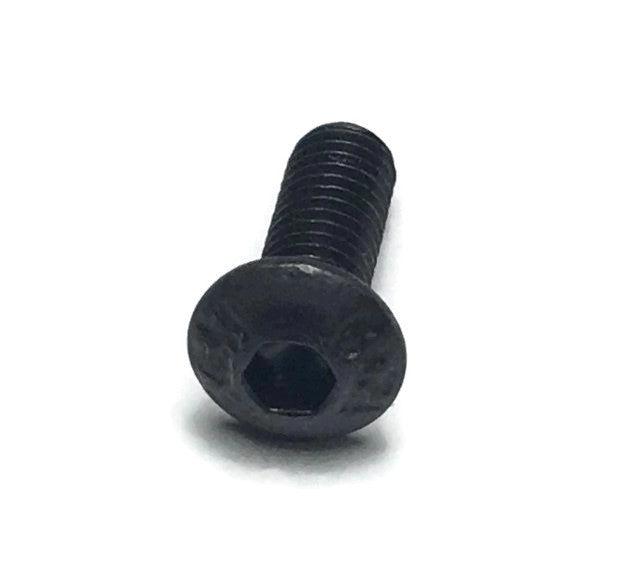 Vis à tête bombée M3 x 8 mm, acier (10 pièces) - Noir, 8 mm