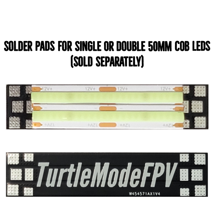 Cable de carreras de gran tamaño con almohadillas de soldadura para LED COB