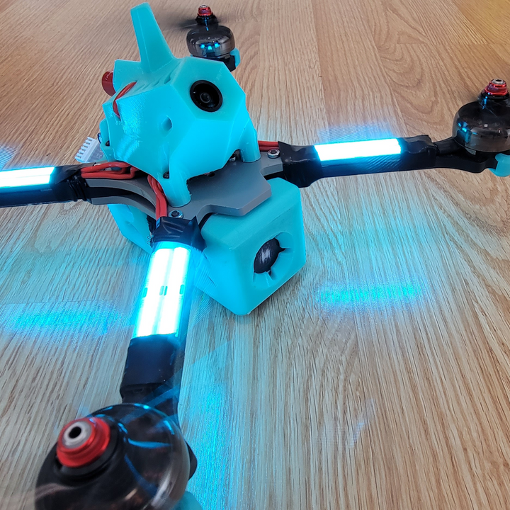 Pack combiné LED COB / fil de course - Pour cadre HeavyMetal - (Choisissez la couleur)