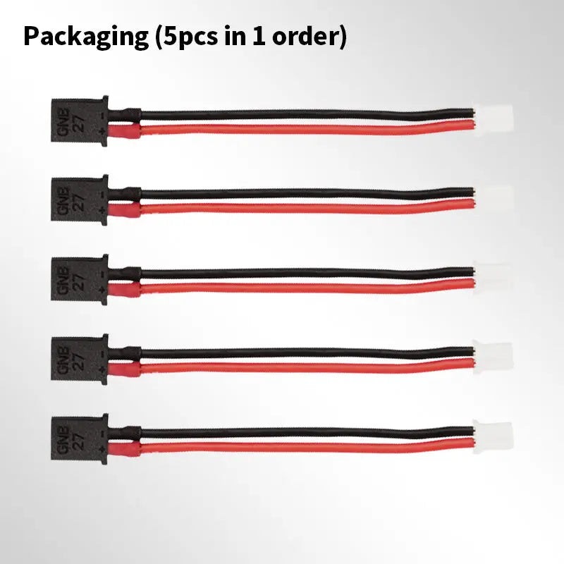 Adaptateur GNB27 femelle vers PH2.0 mâle (pour le chargement) 5 pièces - 60 mm