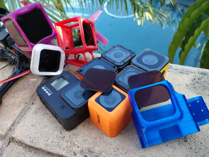 Filtre ND pour GoPro et autres caméras - ND16 - Lot de 2