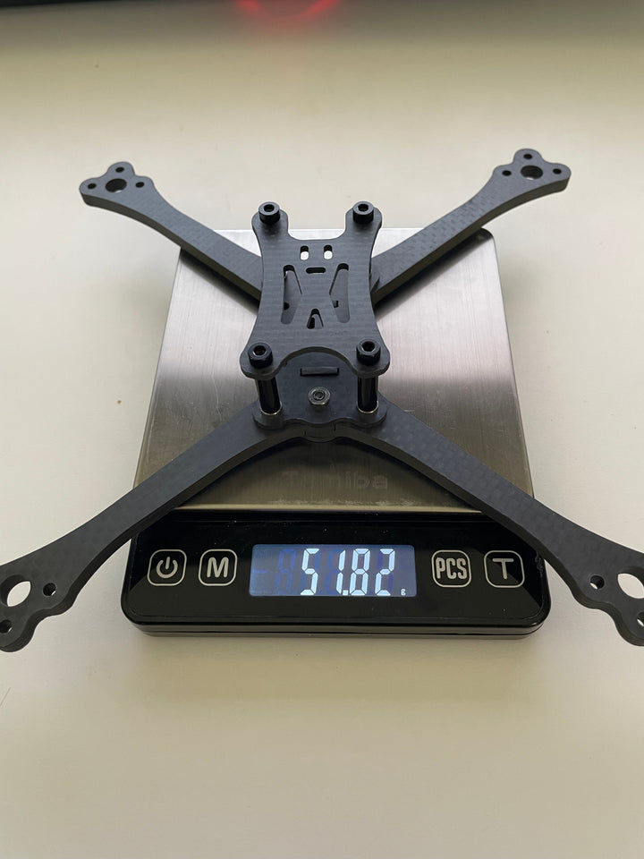 Typhon V7 T700 5" Racing Frame by DinDrones - Choose Configuration
