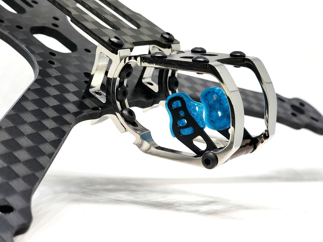 Paire d'entretoises de montage d'adaptateur TPU Armattan Marmotte ou Badger pour caméra HD DJI O3, Walksnail Avatar Micro ou toute caméra Micro 19x19 - Choisissez la couleur