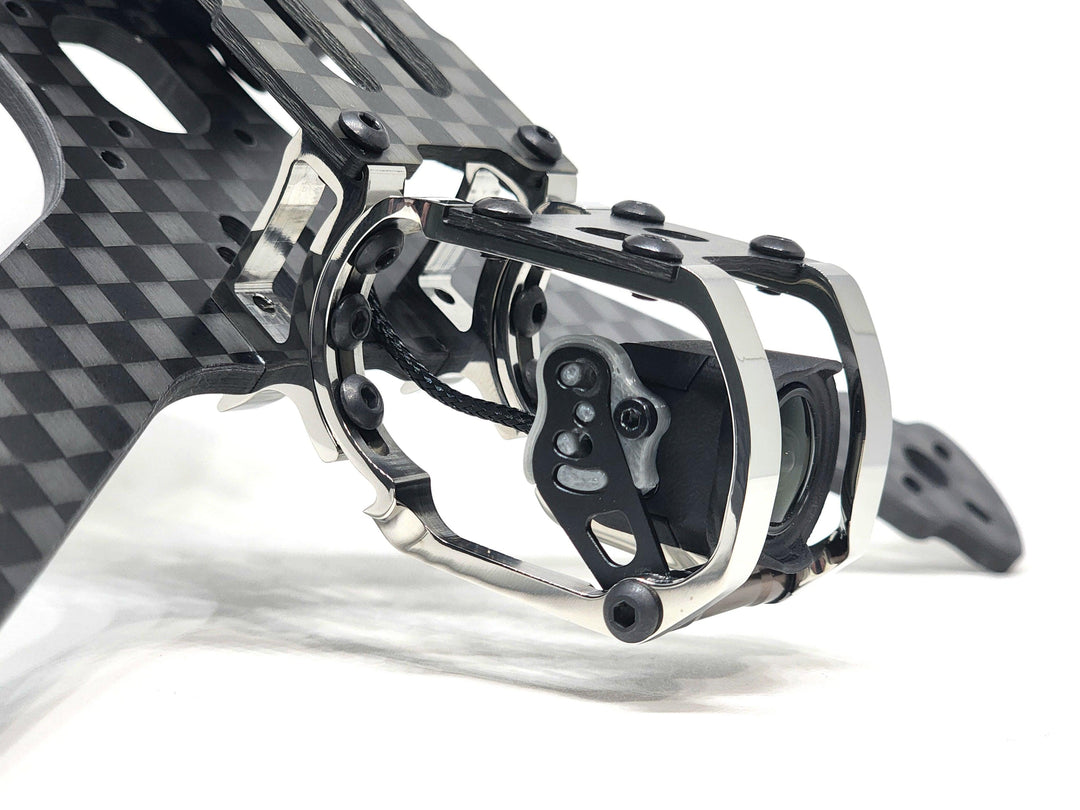 Paire d'entretoises de montage d'adaptateur TPU Armattan Marmotte ou Badger pour caméra HD DJI O3, Walksnail Avatar Micro ou toute caméra Micro 19x19 - Choisissez la couleur