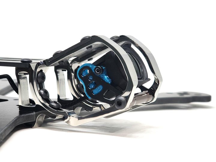 Paire d'entretoises de montage d'adaptateur TPU Armattan Marmotte ou Badger pour caméra HD DJI O3, Walksnail Avatar Micro ou toute caméra Micro 19x19 - Choisissez la couleur