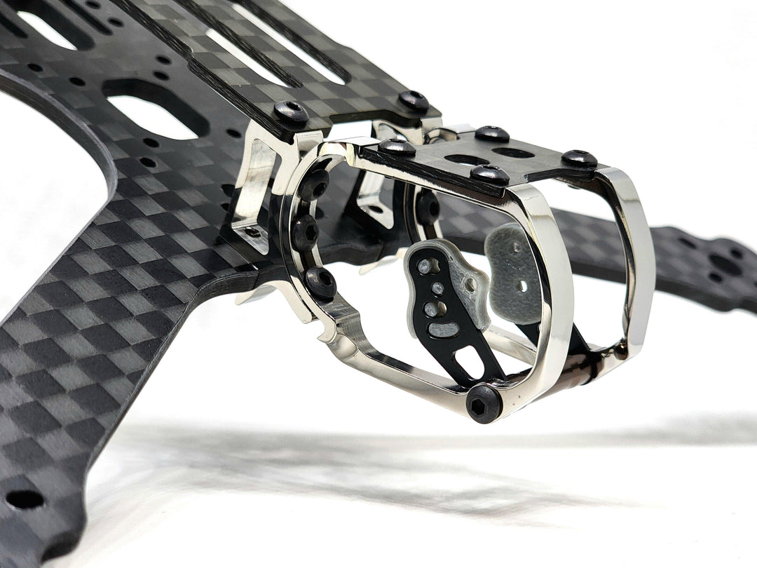 Paire d'entretoises de montage d'adaptateur TPU Armattan Marmotte ou Badger pour caméra HD DJI O3, Walksnail Avatar Micro ou toute caméra Micro 19x19 - Choisissez la couleur