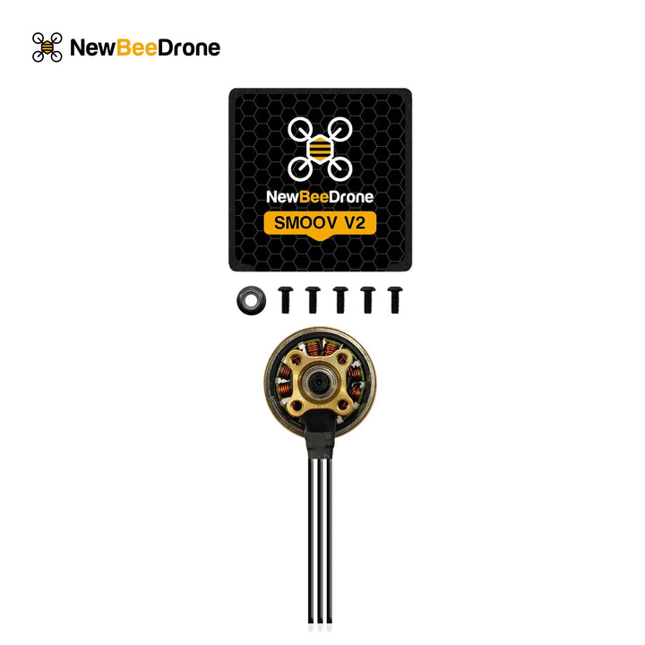 Motor cinematográfico con imán anular para FPV NewBeeDrone 2306.5 Smoov V2 de 2450 KV
