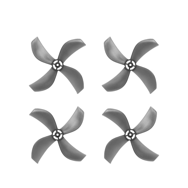 NewBeeDrone Azi 1212-4 / 1,2" Quad-Blade Micro/Whoop FPV Drone Hélices pour arbre de 1 mm (Pack de 8) - Choisissez la couleur