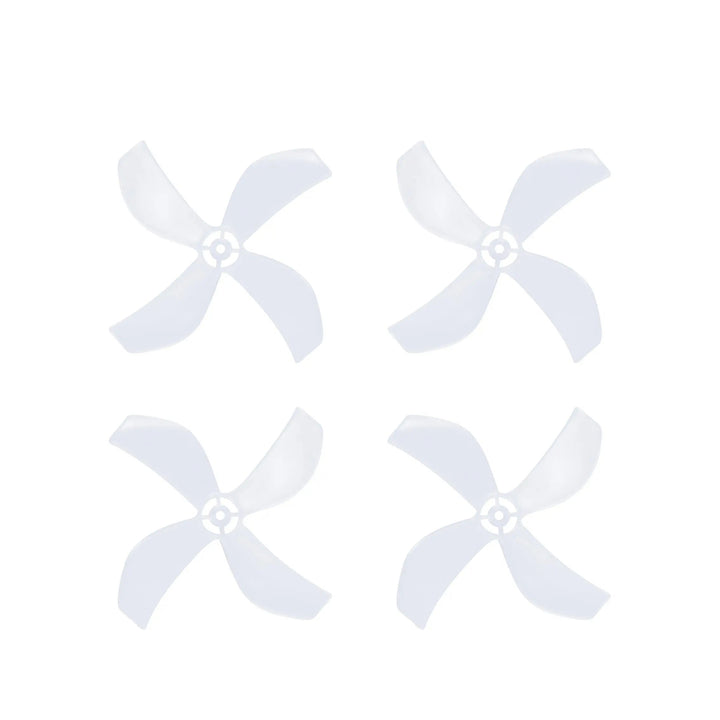 NewBeeDrone Azi 1212-4 / 1,2" Quad-Blade Micro/Whoop FPV Drone Hélices pour arbre de 1 mm (Pack de 8) - Choisissez la couleur