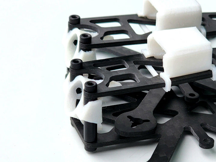 Support de caméra Armattan Odonata pour caméra nano de taille Whoop - 15 ou 25 degrés - Choisissez le noir, le rouge, le blanc ou le bleu