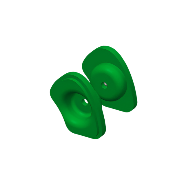 Vannystyle Pro - Supports de caméra analogique Nano (2 pièces) - Choisissez la couleur