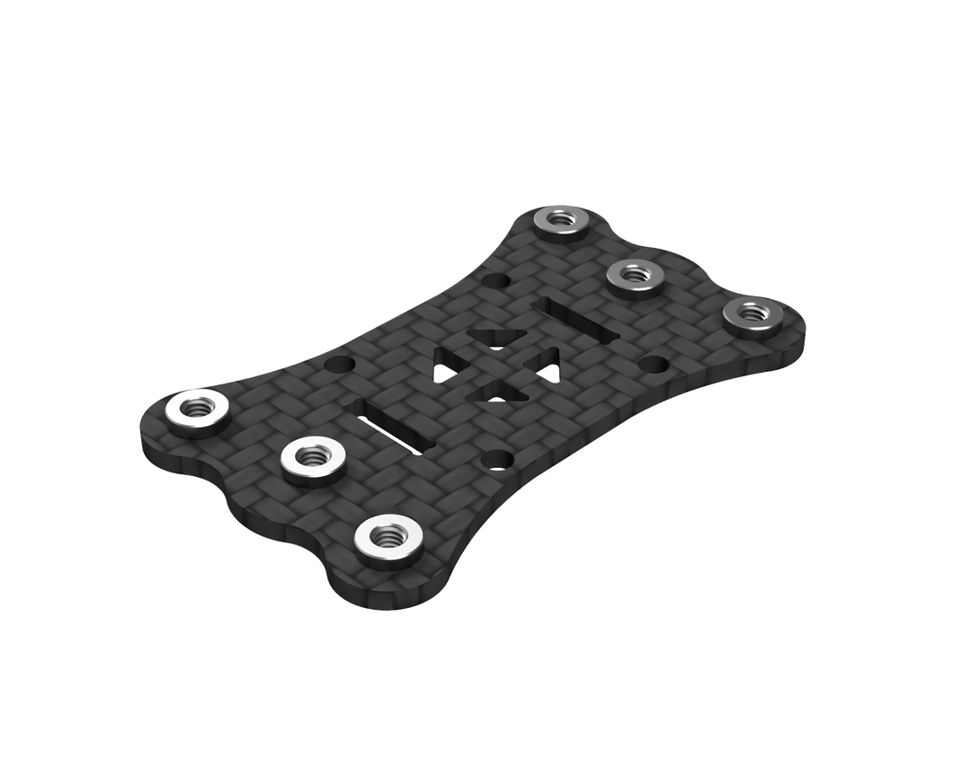 DinDrones Typhon V7 T700 - plaques