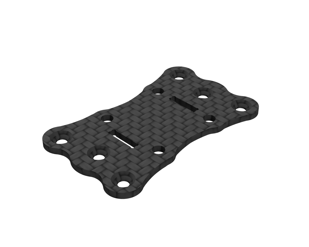 DinDrones Typhon V7 T700 - plaques