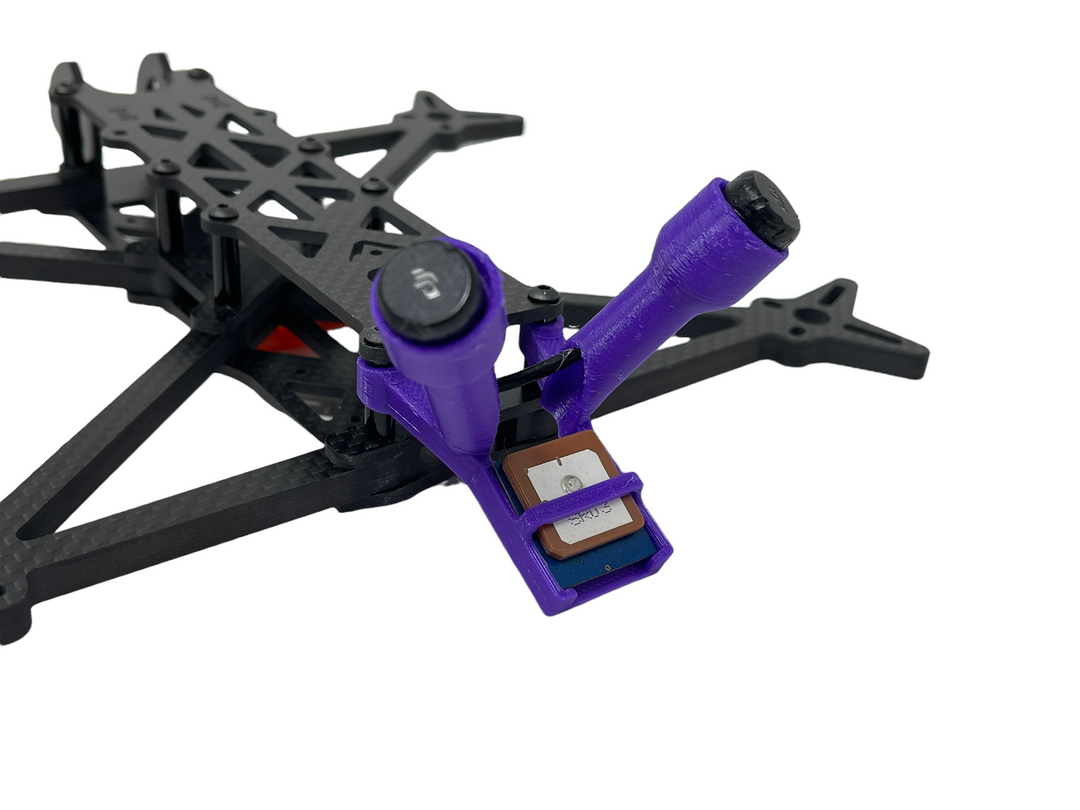 M8Q-5883 GPS Module & DJI Dual Stock Antenna Standoff Mount (Immortal-T Option)