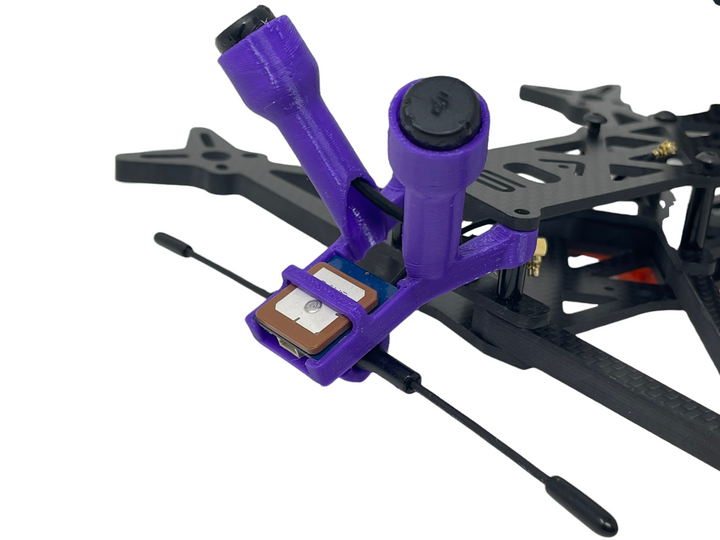 Módulo GPS HGLRC M80 y soporte de antena con doble culata DJI (opción Immortal-T)