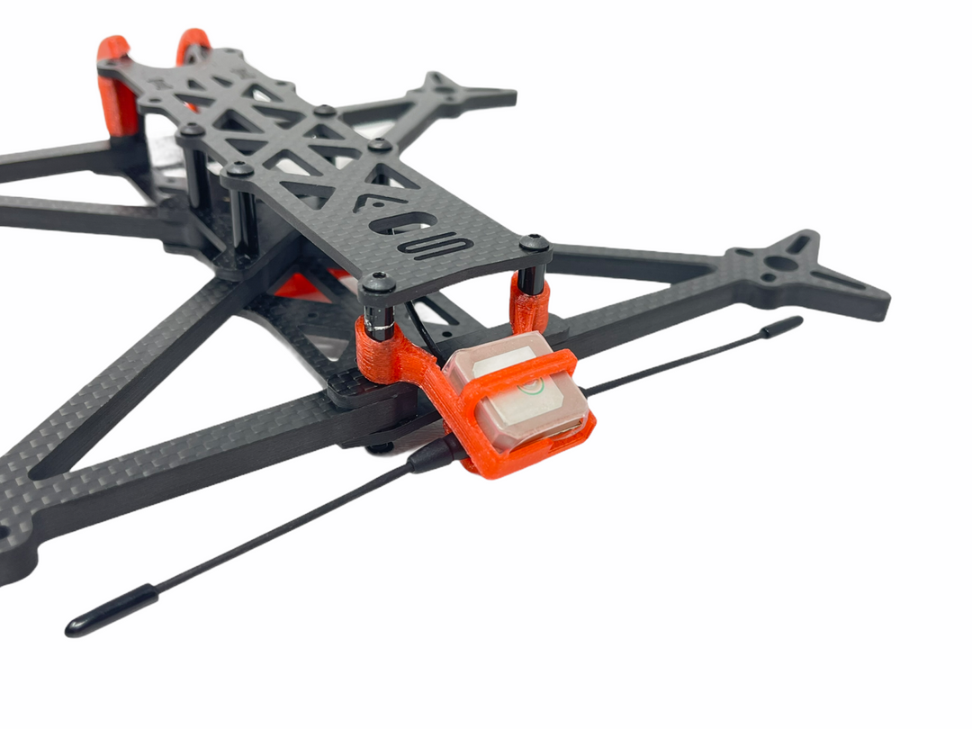 Soporte de montaje para módulo GPS HGLRC M80 PRO con Immortal-T (solo impresión 3D)