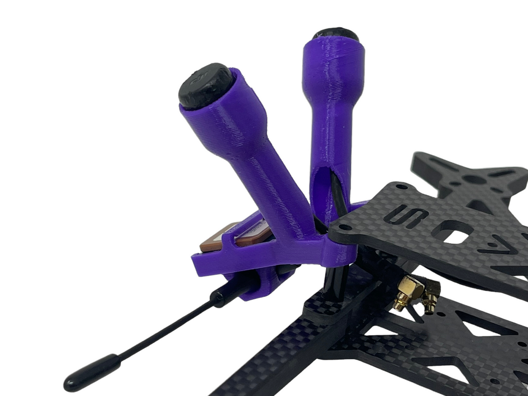 M8Q-5883 GPS Module & DJI Dual Stock Antenna Standoff Mount (Immortal-T Option)