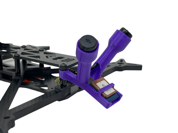 SAM-M8Q GPS Module & DJI Dual Stock Antenna Standoff Mount (Immortal-T Option)