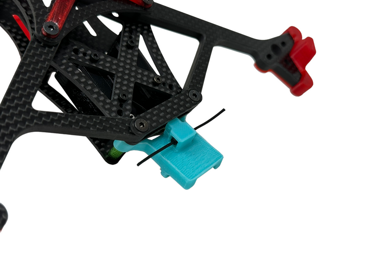 Support de montage pour module GPS Foxeer M10Q 250 5883 avec ELRS EP1 (impression 3D uniquement) (entretoises de 4 mm)