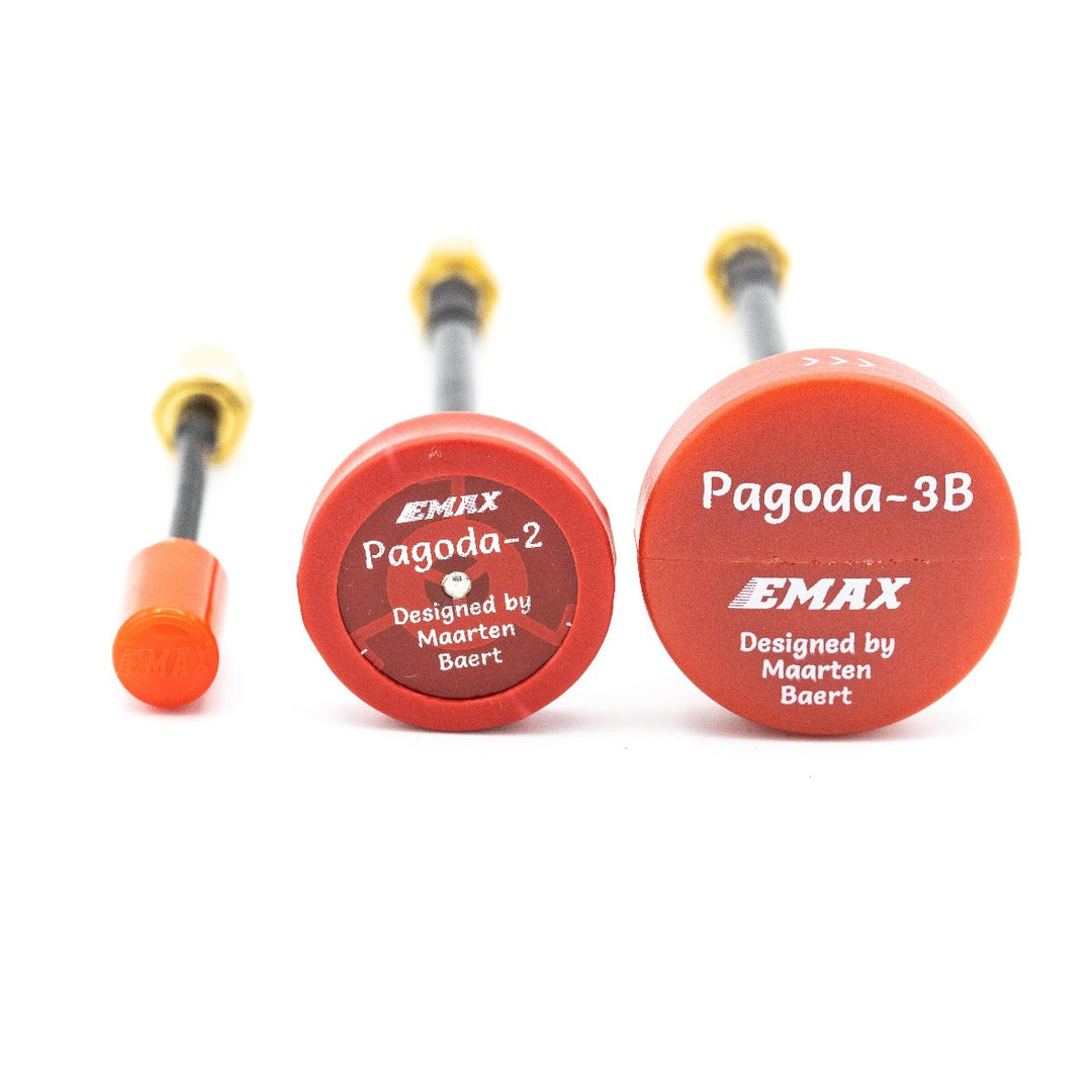 Antenne EMAX Nano 5.8G - RHCP (Rouge) 50mm SMA