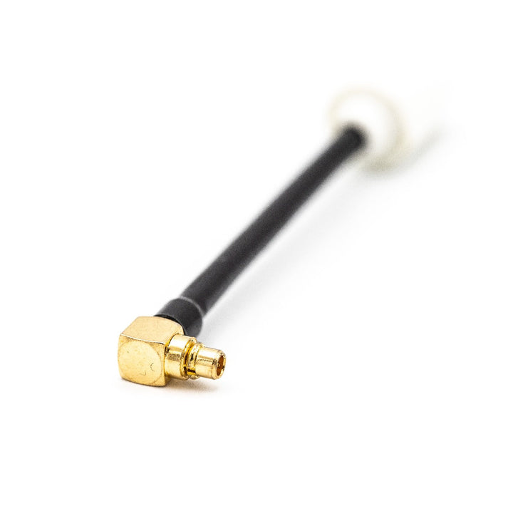 Antenne EMAX Nano 5.8G - LHCP (Blanc) 50mm MMCX 90* Angle