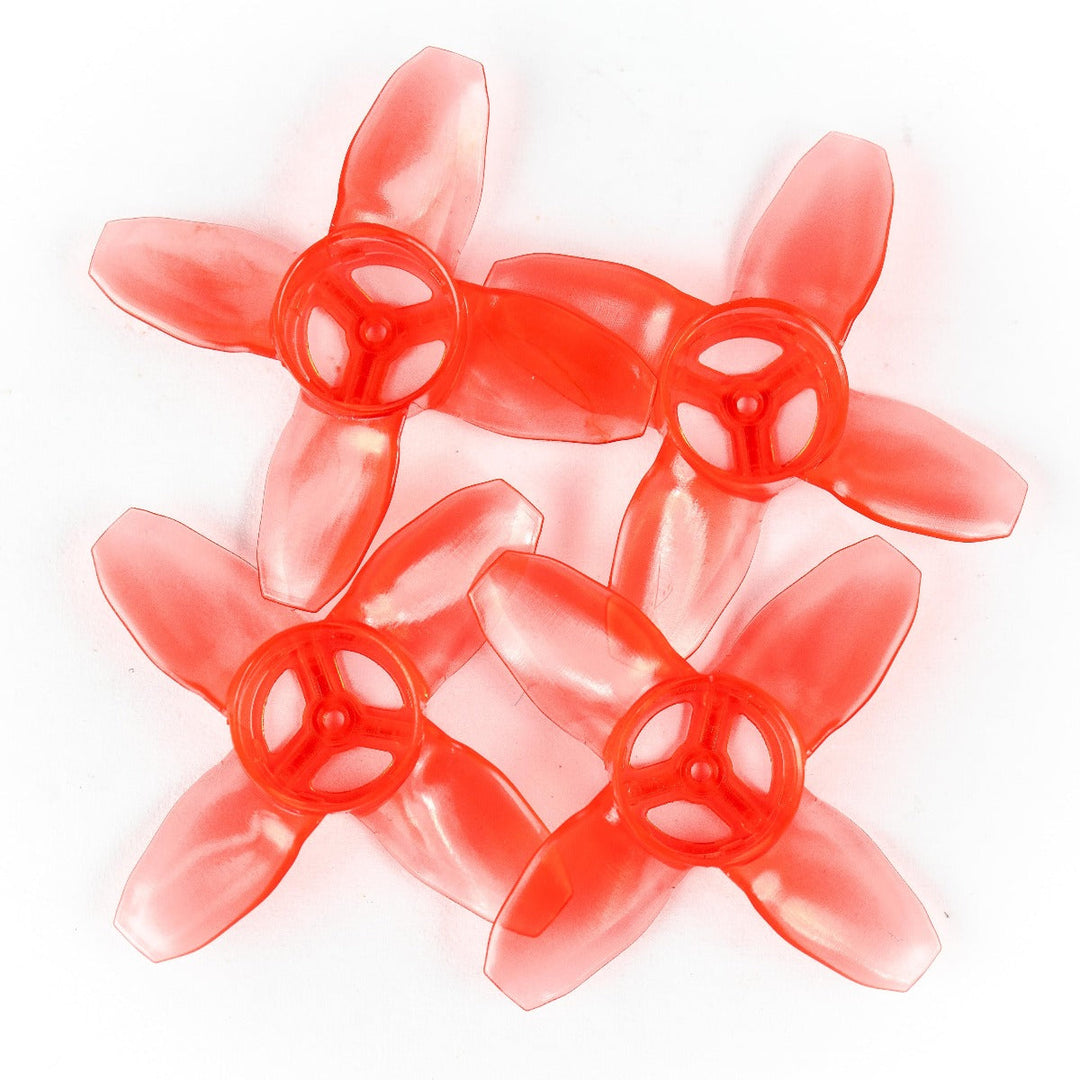 AVAN TH Turtlemode Propeller 4-blade 1 set RED