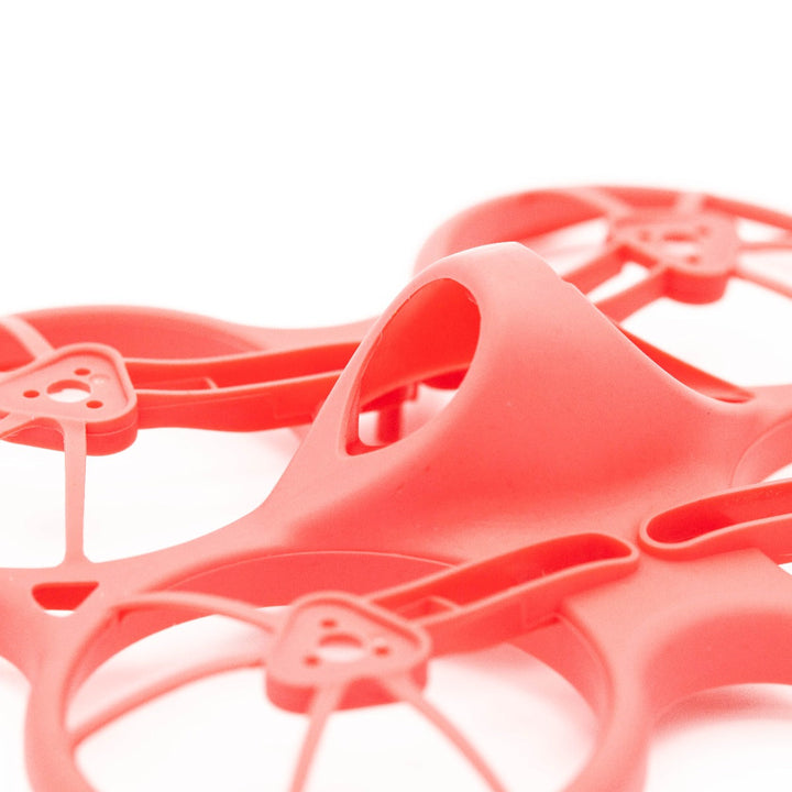 Pieza para dron de interior EMAX Tinyhawk: marco y soporte de batería en color rojo pastel