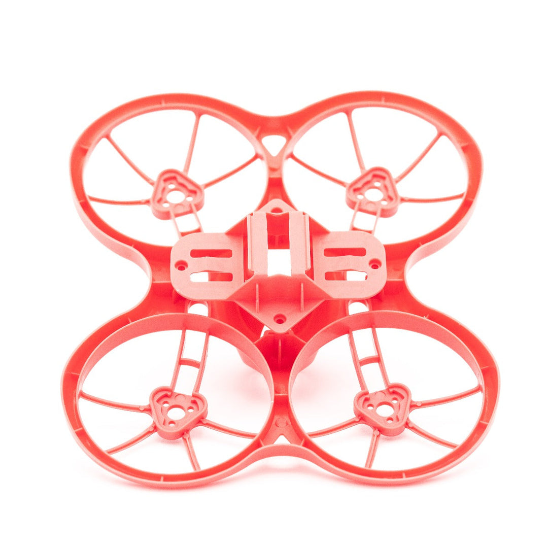 Pieza para dron de interior EMAX Tinyhawk: marco y soporte de batería en color rojo pastel