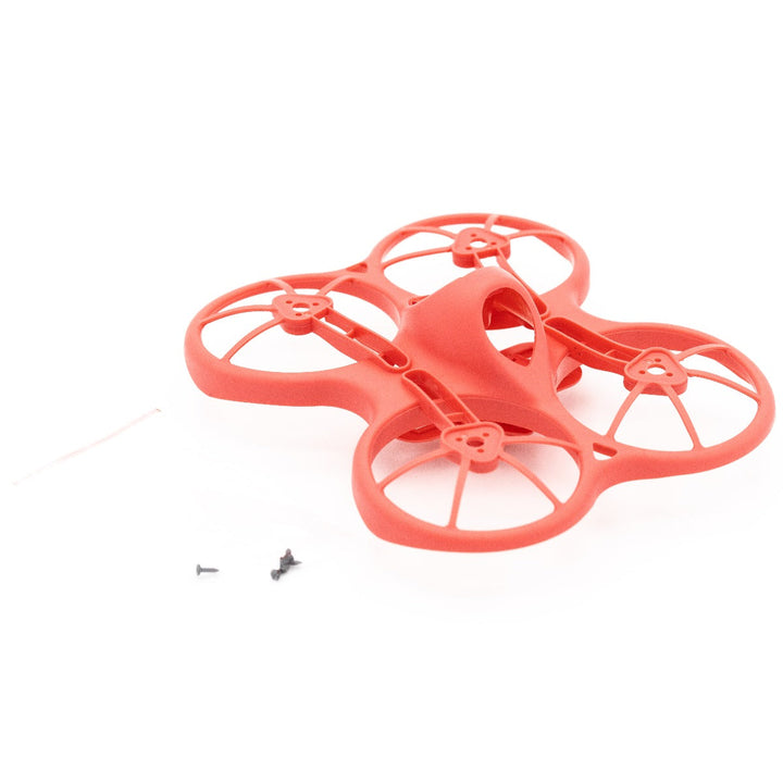 Pieza para dron de interior EMAX Tinyhawk: marco y soporte de batería en color rojo pastel