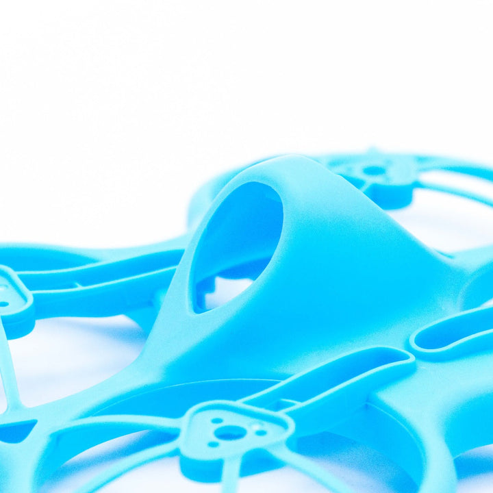 Pieza para dron de interior EMAX Tinyhawk: marco y soporte de batería en azul pastel