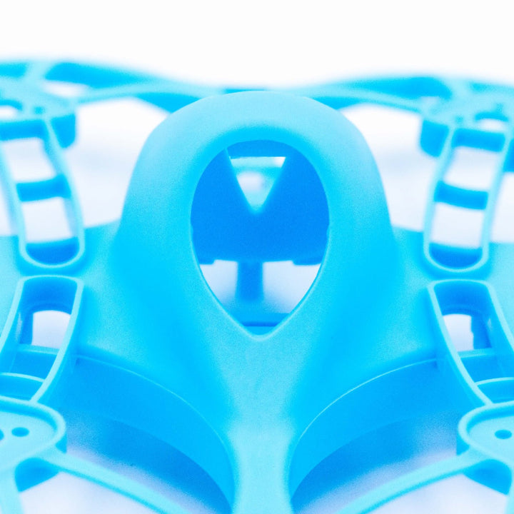 Pieza para dron de interior EMAX Tinyhawk: marco y soporte de batería en azul pastel