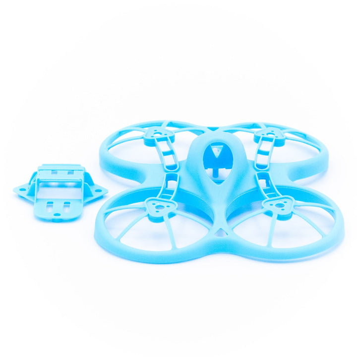 Pieza para dron de interior EMAX Tinyhawk: marco y soporte de batería en azul pastel