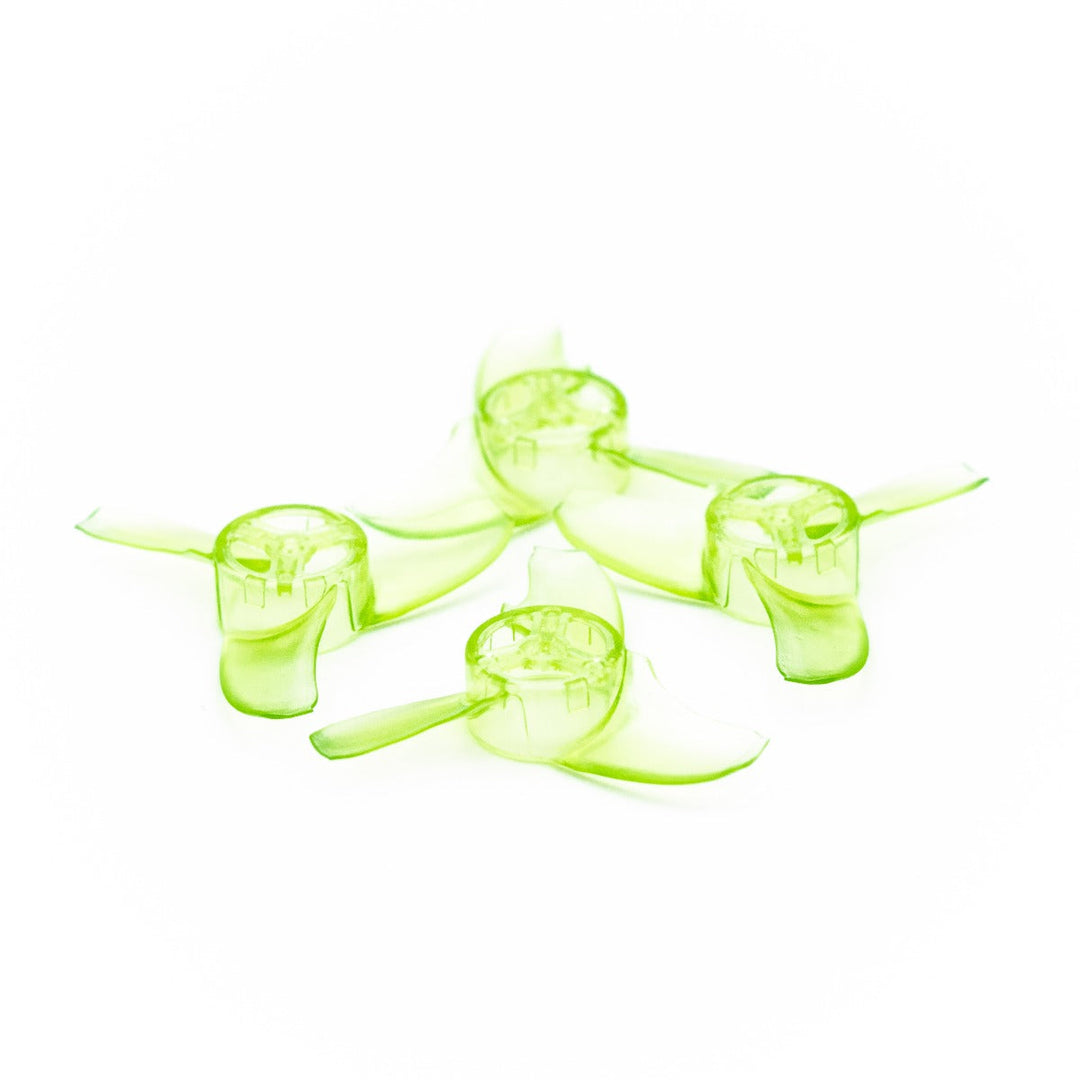 Hélices de repuesto para dron FPV de tres aspas Emax Avan Tinyhawk 1609-3/1,6" (paquete de 4), color verde