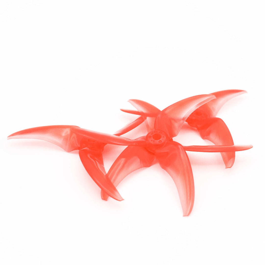 Hélices de rechange pour drone FPV à trois pales Emax Avan Scimitar 4024-3/4" (lot de 4) - Rouge