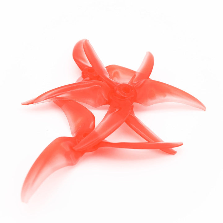 Hélices de rechange pour drone FPV à trois pales Emax Avan Scimitar 4024-3/4" (lot de 4) - Rouge