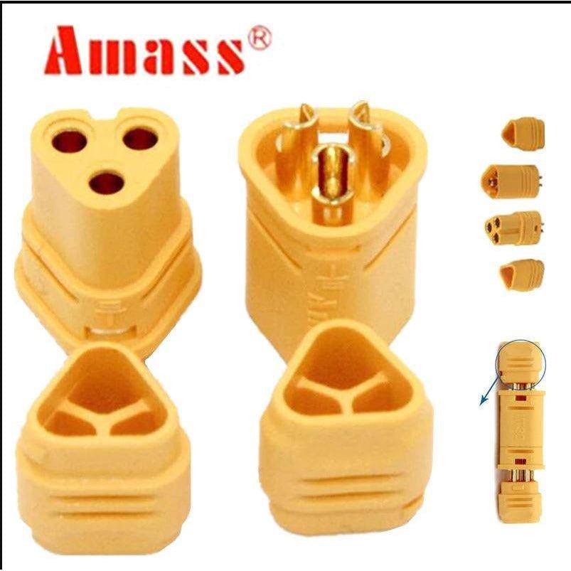 AMASS MT30 Connector Male/Female Set at WREKD Co.