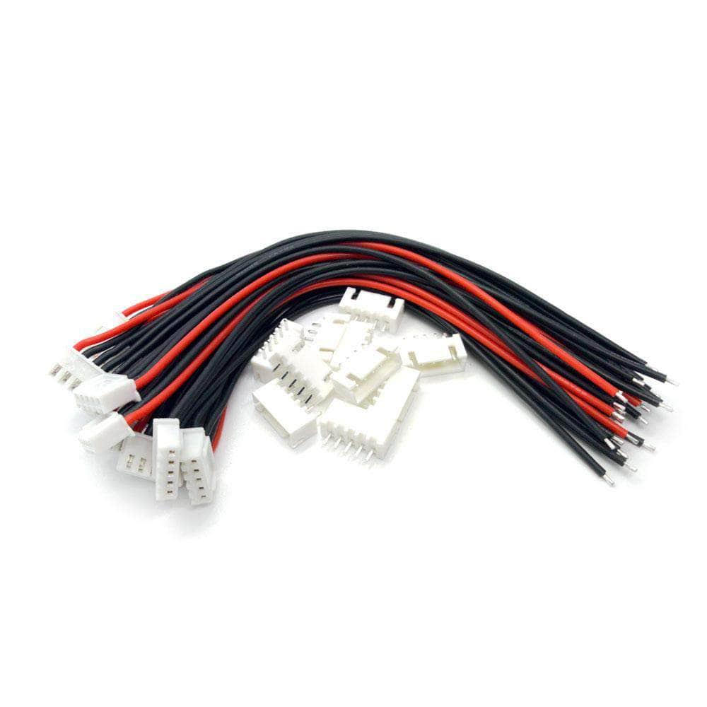 Balance Lead JST-XH Balance Connector Male/Female Plug (10 pack) - Choose Type at WREKD Co.