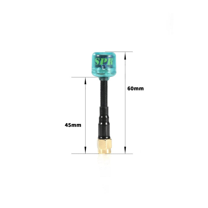 FlyFishRC Osprey 5.8GHz 60mm RP-SMA Antenna LHCP - Choose Color at WREKD Co.
