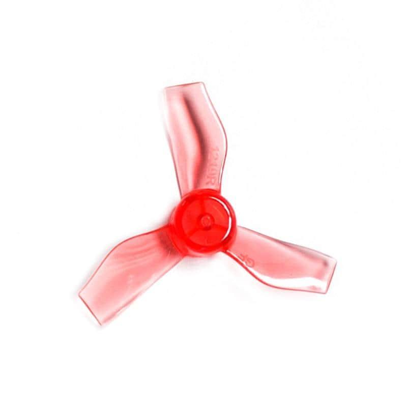 Gemfan 1219-3 Durable Tri-Blade 31mm Micro/Whoop Prop 8 Pack (0.8mm Shaft) - Choose Your Color at WREKD Co.