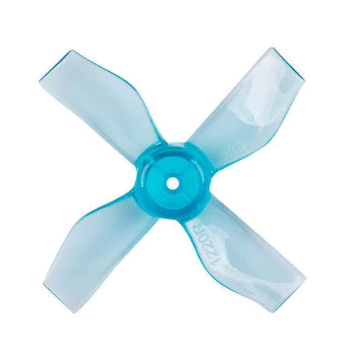 Gemfan 1220-4 Quad-Blade 31mm Micro/Whoop Prop w/ 1mm Shaft (4CW+4CCW) - Choose Color at WREKD Co.