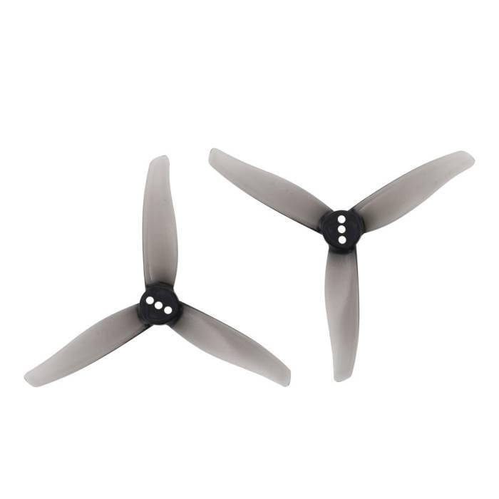 Gemfan 3016-3 Tri-Blade 3" T-Mount Propeller (2CCW+2CW) - Choose Color / Shaft Size at WREKD Co.