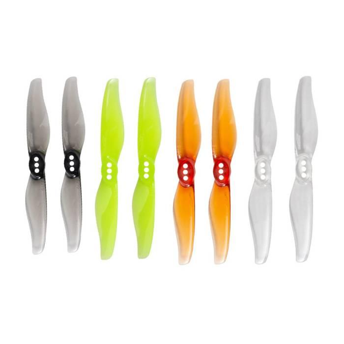 Gemfan 3018 Bi-Blade 3" T-Mount Propeller (4CCW+4CW) - Choose Color / Shaft Size at WREKD Co.
