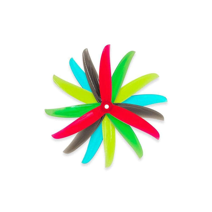Gemfan Vannystyle 5136 Tri-Blade 5" Prop 4 Pack - Choose Color at WREKD Co.